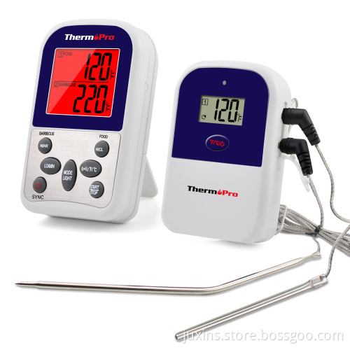 Thermopro TP12 300M Digital Wireless Thermometers For Pellet Grill